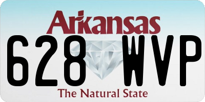 AR license plate 628WVP