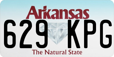 AR license plate 629KPG