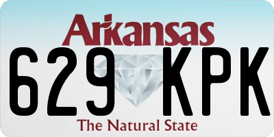 AR license plate 629KPK