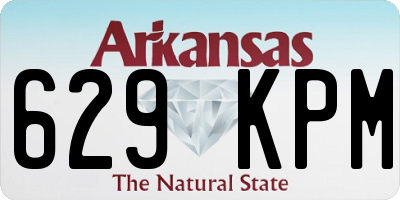 AR license plate 629KPM