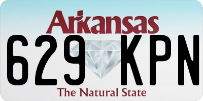 AR license plate 629KPN