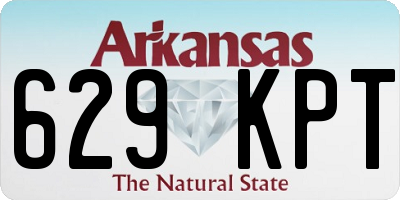 AR license plate 629KPT