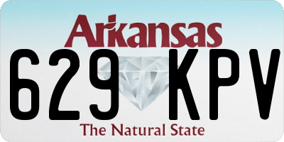 AR license plate 629KPV