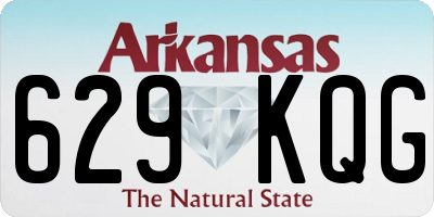 AR license plate 629KQG