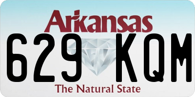 AR license plate 629KQM