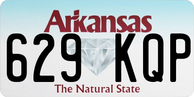 AR license plate 629KQP