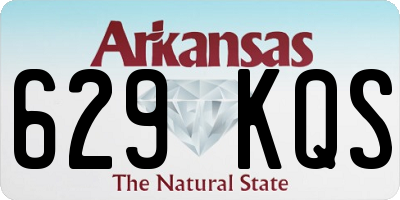 AR license plate 629KQS