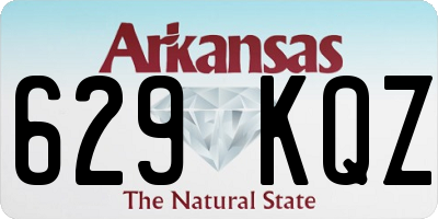 AR license plate 629KQZ