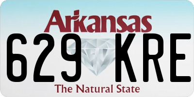 AR license plate 629KRE