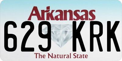 AR license plate 629KRK