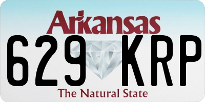 AR license plate 629KRP
