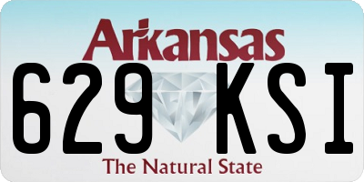 AR license plate 629KSI