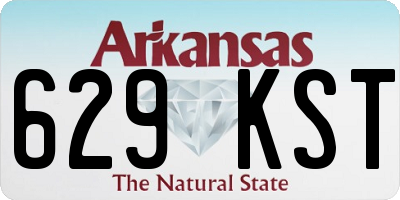 AR license plate 629KST