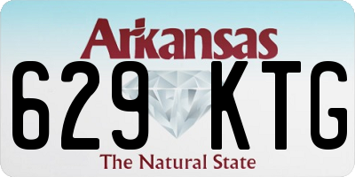 AR license plate 629KTG