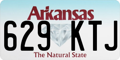 AR license plate 629KTJ