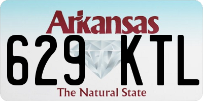 AR license plate 629KTL