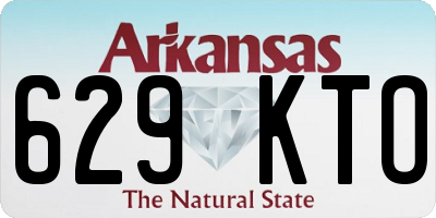 AR license plate 629KTO