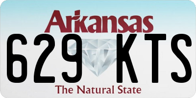 AR license plate 629KTS