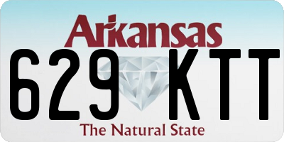 AR license plate 629KTT