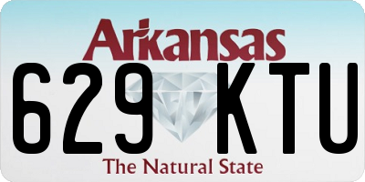 AR license plate 629KTU