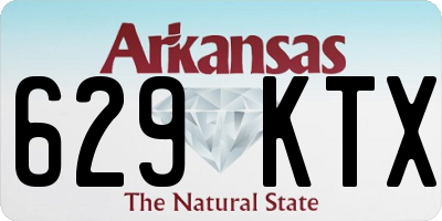 AR license plate 629KTX