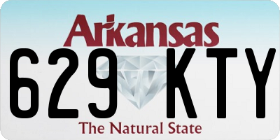 AR license plate 629KTY