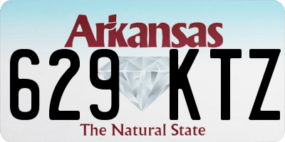 AR license plate 629KTZ