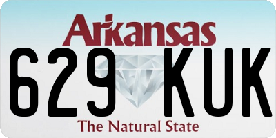 AR license plate 629KUK