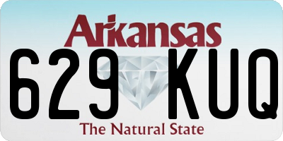 AR license plate 629KUQ