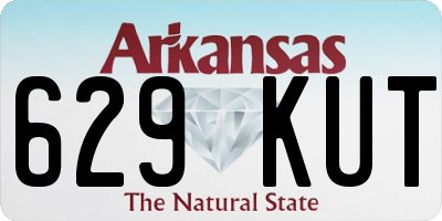 AR license plate 629KUT