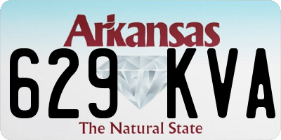 AR license plate 629KVA