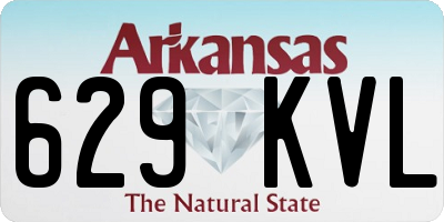 AR license plate 629KVL