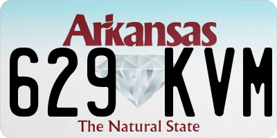 AR license plate 629KVM