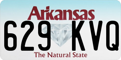 AR license plate 629KVQ