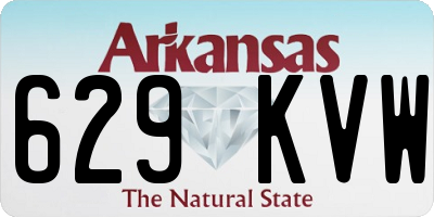 AR license plate 629KVW