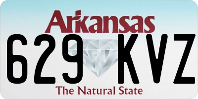 AR license plate 629KVZ