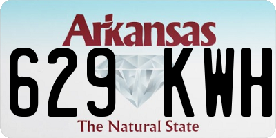 AR license plate 629KWH