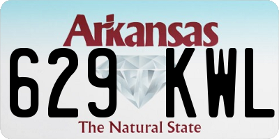 AR license plate 629KWL