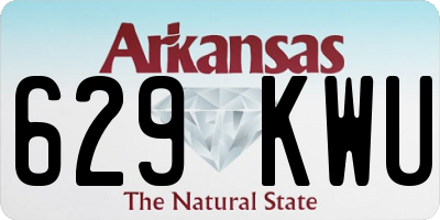 AR license plate 629KWU
