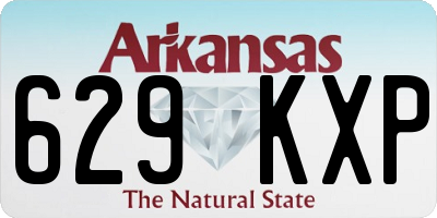 AR license plate 629KXP