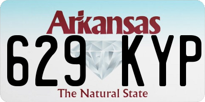 AR license plate 629KYP