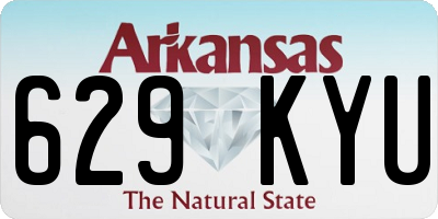 AR license plate 629KYU