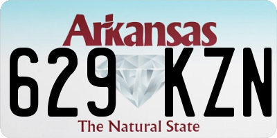 AR license plate 629KZN