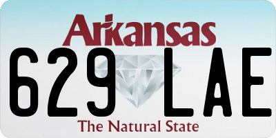 AR license plate 629LAE