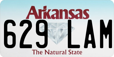 AR license plate 629LAM