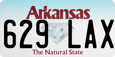 AR license plate 629LAX