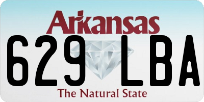 AR license plate 629LBA