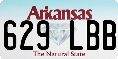 AR license plate 629LBB