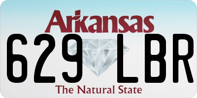 AR license plate 629LBR