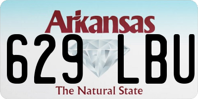 AR license plate 629LBU